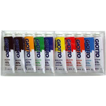 Gouache extra fine GIOTTO 10ml x 10 tubes