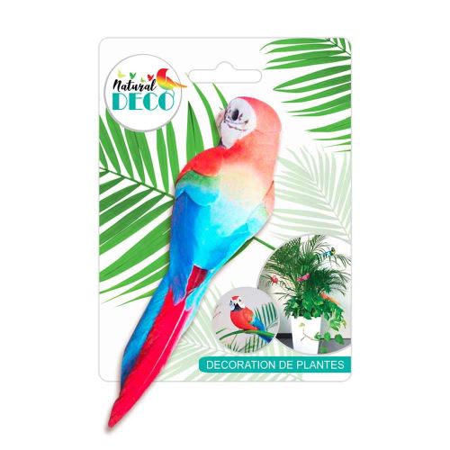 Déco Plantes – Medium Oiseau Rouge CD3829