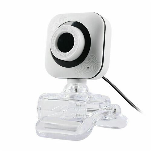 Caméra Web HD USB 2.0 Caméra Web rotative à 360 ° avec ordinateur d'enregistrement vidéo micro-comme montré