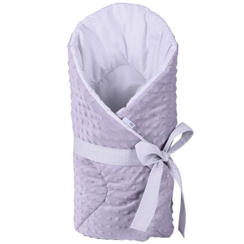 Sevira kids Gigoteuse d'emmaillotage, MINKY Gris dès la naissance - 3/4 mois