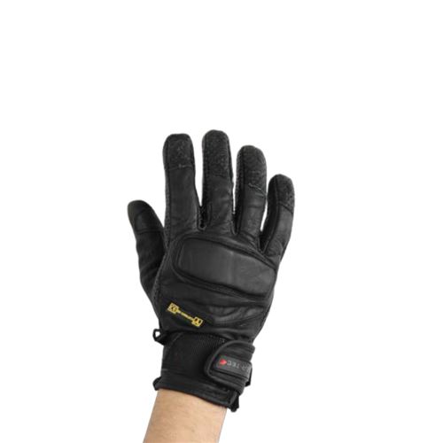 RIDER-TEC Gants Moto CE City Noir