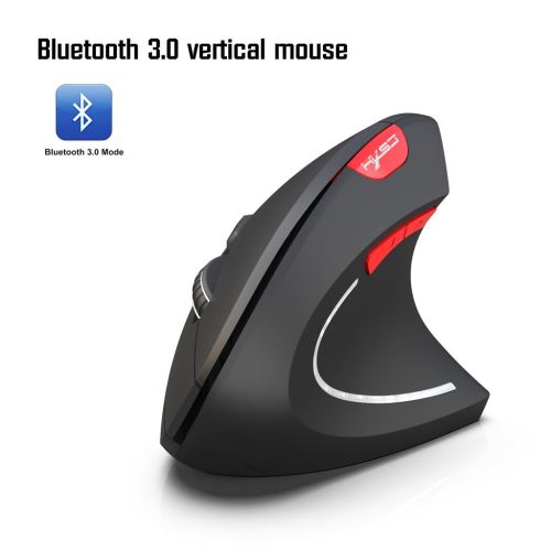 Générique Hxsj T29 Sans Fil Bluetooth 3.0 Souris Design Ergonomique Verticale 2400Dpi Souris - Image 1