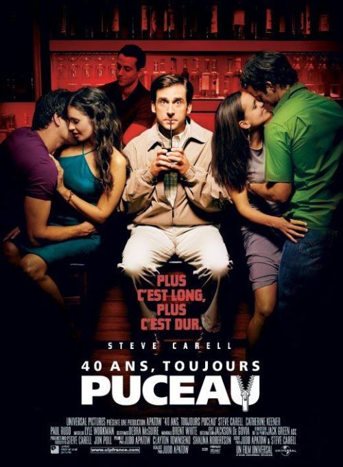 40 Ans, Toujours Puceau AFFICHE CINEMA ORIGINALE