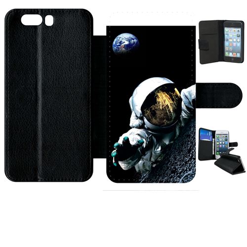 Etui À Rabat Huawei P10+ Plus Astronaute Planete