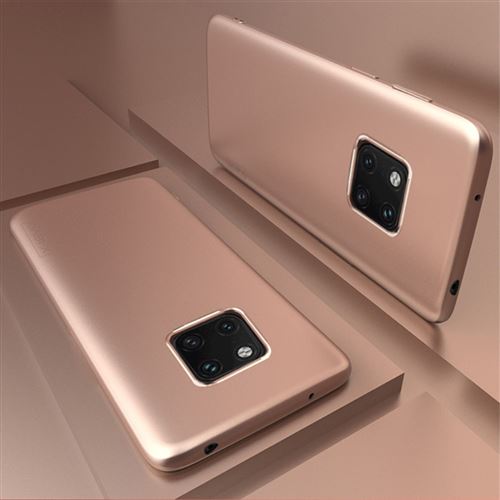 Coque en TPU ultra-slim givré or pour votre Huawei Mate 20 Pro