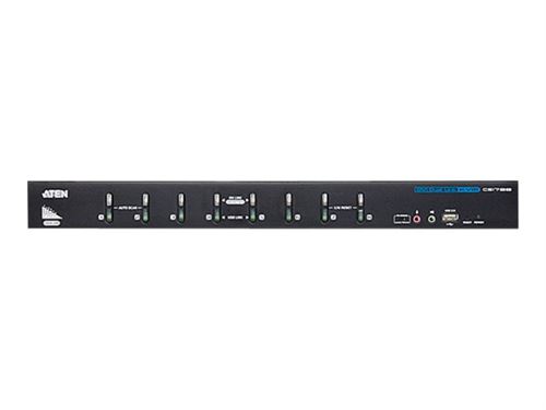 ATEN CS1788 - commutateur écran-clavier-souris/audio/USB - 8 ports - Ordinateur de bureau, Montable sur rack