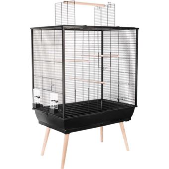 Zolux - Cage sur pieds pour oiseaux domestiques Neo Jili Noir - Cages et  Accessoires oiseaux - Achat & prix