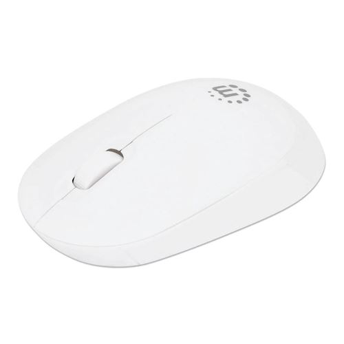 Souris optique sans fil Manhattan Performance III - 3 boutons - 1000 Dpi - Ambidextre - Blanche