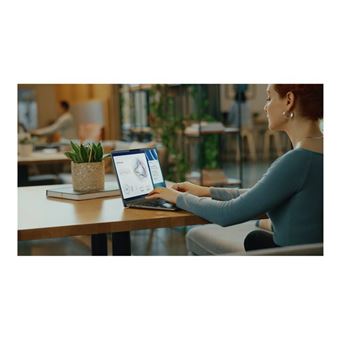 Dell Latitude 7455 - Snapdragon X Plus - X1P-64-100 / jusqu'à 3.4 GHz - Win 11 Pro - Qualcomm Adreno - 16 Go RAM - 512 Go SSD NVMe, TLC - 14" IPS écran tactile 2560 x 1600 (QHD+) - Wi-Fi 7 - gris - BTP - avec 3 ans de base sur site