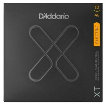D'Addario XTE1046-3P - 3 jeux guitare électrique XT plaqué nickel, Regular Light, 10-46 - 1