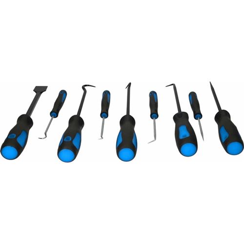 Brilliant Tools BT542010 Scraper Hook Tool Set 9-Piece for Seals &...