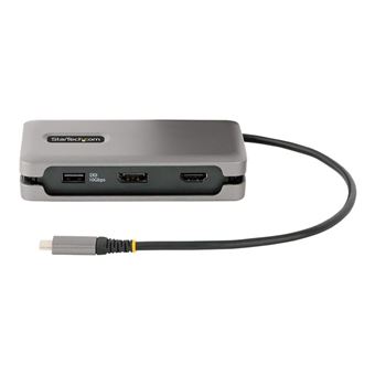 StarTech.com Adaptateur multiport USB-C vers HDMI avec Power Delivery et  port USB-A