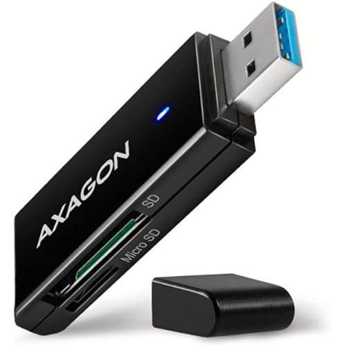 Lecteur De Cartes Mémoire - Axagon Cre-S2N, Usb-A 3.2 Gen 1