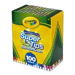 Ensemble de Marqueurs Super Tips Crayola 58-5100 (100 uds)