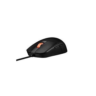 ASUS ROG Strix Impact III - Souris - droitiers et gauchers - optique - 6 boutons - filaire - USB 2.0 - noir