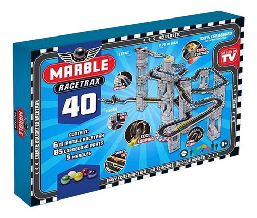Marble Racetrax circuit à billes 40