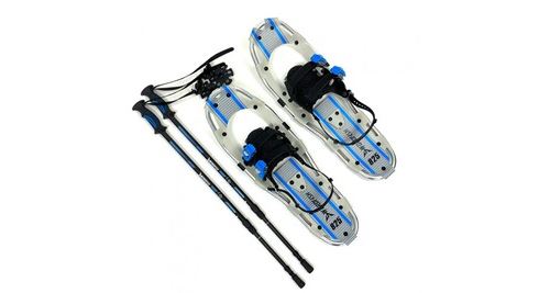 Raquettes de neige crampons en aluminium bâtons réglables everest