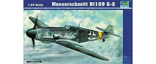 Maquette avion Trumpeter Messerschmitt Bf 109G-2 - 1/24 - Maquette d'