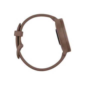 Montre connectée Garmin Vivomove Sport Marron avec bracelet Chocolat