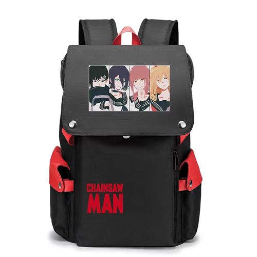 Sac à Dos Chainsaw Man pour Garçon et Filles (SD3561) 34*21*48 cm Noir