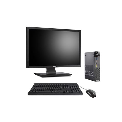 Ordinateur De Bureau - Lenovo Thinkcentre M73 Tiny - 8Go - 500Go Hdd + Écran 22 - Intel Core i5 - 8 - 500 - Windows 10 Famille 64Bits