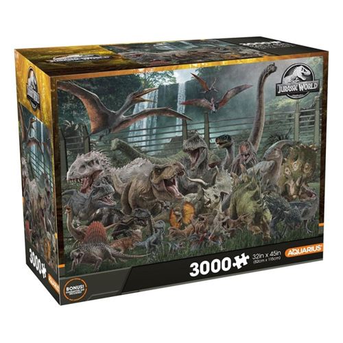 Non Communiqué Jurassic World - Puzzle Jigsaw Jurassic World 3000 Pièces
