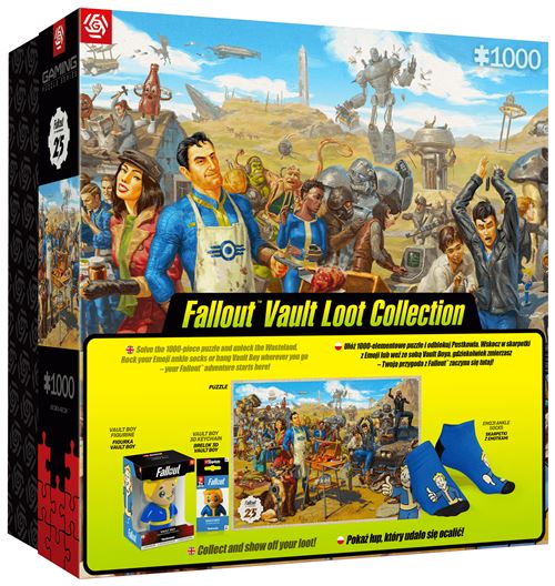 Fallout Vault Loot Collection - Puzzle et Goodies