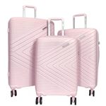 VIDAXL Valise rigide Dore rose ABS pas cher 