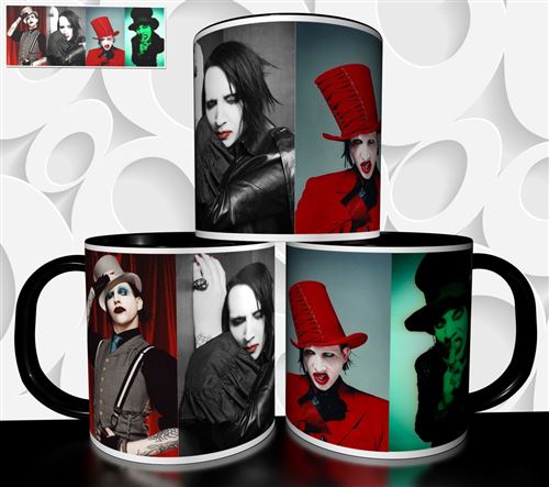 Non Communiqué Mug Tasse À Café - Groupe Rock Marilyn Manson Réf 1372