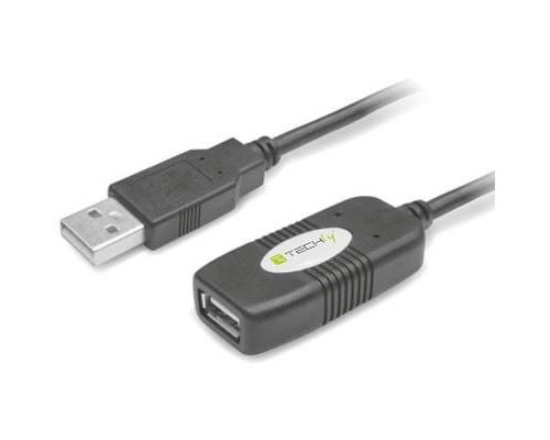 Rallonge USB 2.0 TECHly IUSB-REP10TY IUSB-REP10TY [1x USB 2.0 type A mâle - 1x USB 2.0 type A femelle]