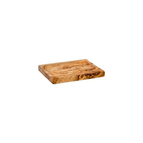 Cosy & Trendy 4840510 Assiette de présentation en bois d'Olivier-28.5x18xh2.2cm