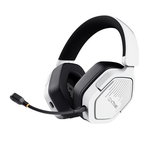 Micro-casque Trust Carus - Sans fil/Bluetooth - Blanc