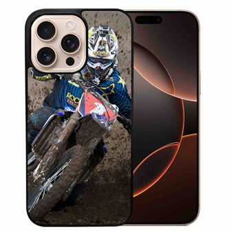 Coque pour iPhone 16 Pro - Motocross Boue - 1