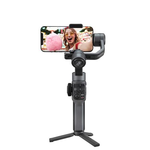 Stabilisateur de cardan portable ZHIYUN lisse 5 3 axes pour smartphone noir