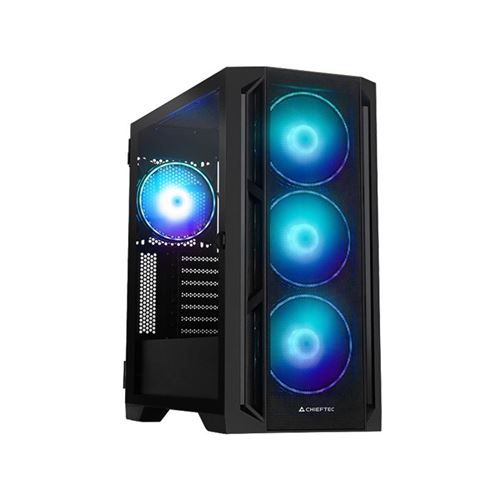 Chieftec Industrial - Apex Lumo RGB - Boitier PC Moyen Tour - E-ATX - Noir - Image 3