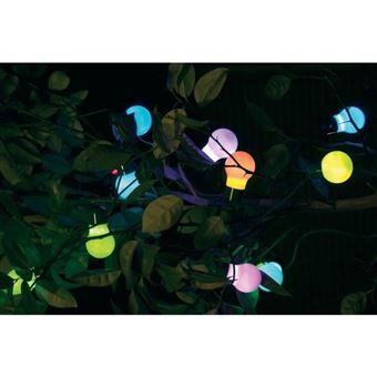 Ampoule électrique GENERIQUE Noël led guirlande lumineuse party room garden  decoration lantern usb - jaune