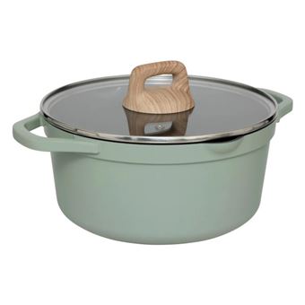 FIVE Simply Smart - Faitout en Fonte d'Aluminium "Horizon" 24cm Vert - 1