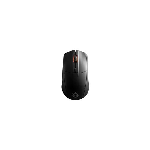 SteelSeries Rival 3 Wireless - Souris - ergonomique - pour droitiers - optique - 6 boutons - sans fil - 2.4 GHz, Bluetooth 5.0 - récepteur sans fil USB - noir mat