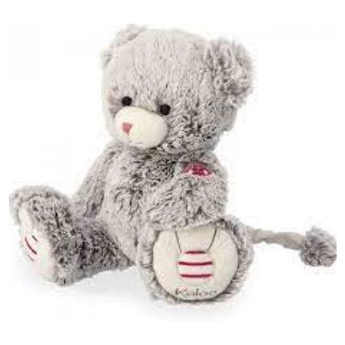 doudou musical mae ours gris