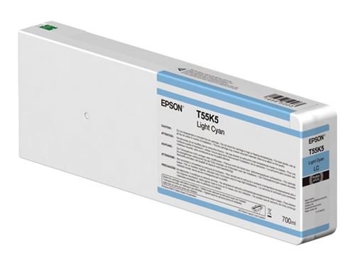 Epson C13T55K500 Druckerpatrone 700ml Light Cyan T55K500 UltraChrome HDX/HD
