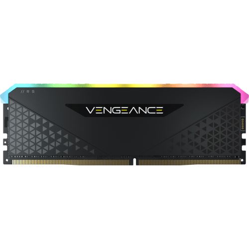 Mémoire RAM Corsair Vengeance RGB RS CMG8GX4M1E3200C16 8Go DDR4 3200MHz C16 Noir