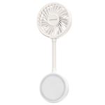 Ventilateur Portable 3 Vitesses Avec Fixation Magnétique Et Support Stand Usams Blanc