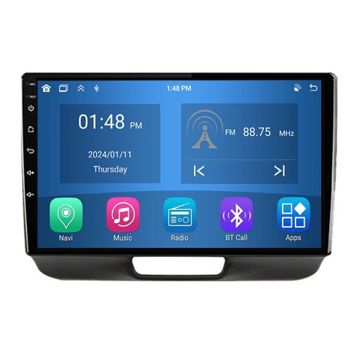 Autoradio RoverOne® Bluetooth CarPlay Android Auto Navigation 4Go RAM 64Go ROM pour Honda NBox N-BOX 2011-2017