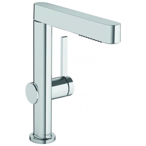 Mitigeur lavabo avec douchette HANSGROHE Finoris 230 2 jets + bonde Push-Open Chromé