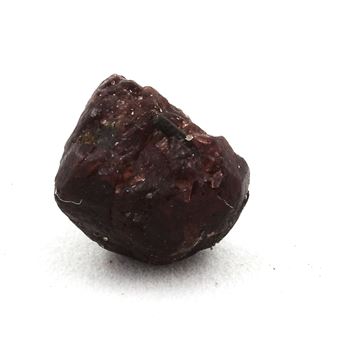 Pierre Brute Grenat Naturelle 58 Carats - Non Traitée, Forme Brute, Rouge, Translucide, Provenance Brésil/Inde
