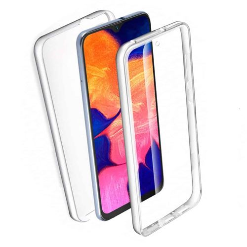 Coque 360 degrés Full cover avant arrière pour Samsung Galaxy A20e -Transparent