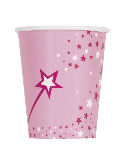 Haza Original tasses de fête rose 266 ml 8 tasses