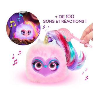 Peluche interactive Pomsies Lumies Pixie Pop Peluche interactive