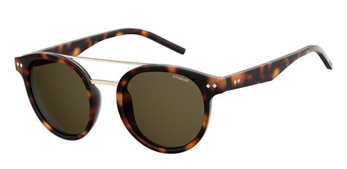 Polaroid lunettes de soleil 6031/SN9P/SP dames havane / vert