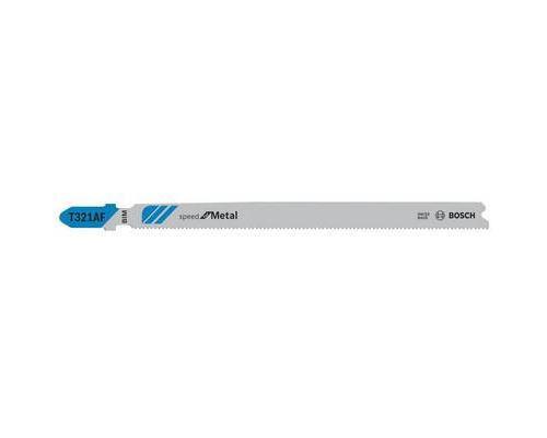 Bosch lame de scie sauteuse t 321 af - id&eacute;ale pour le m&eacute;tal